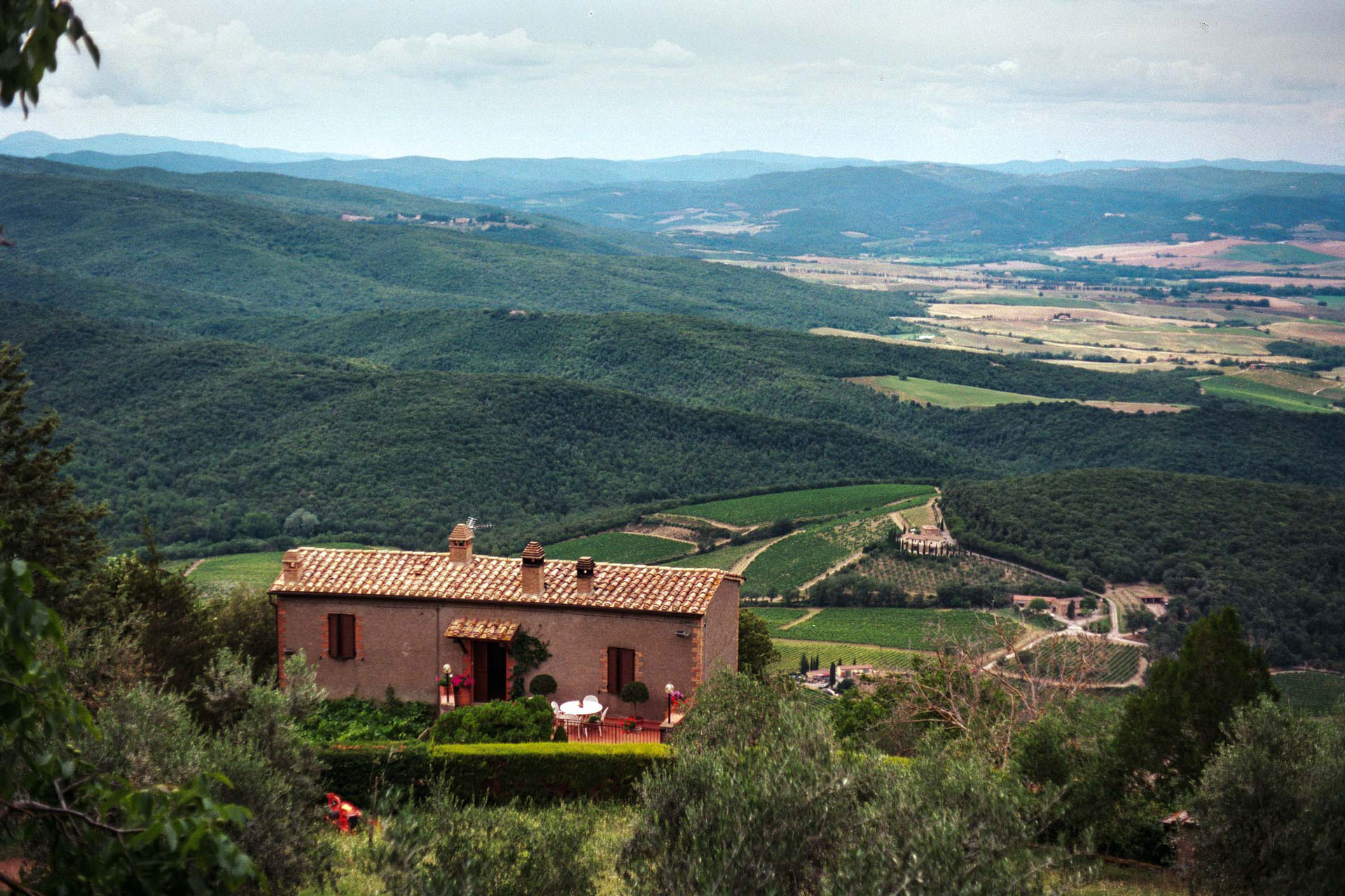 Postal de Toscana.